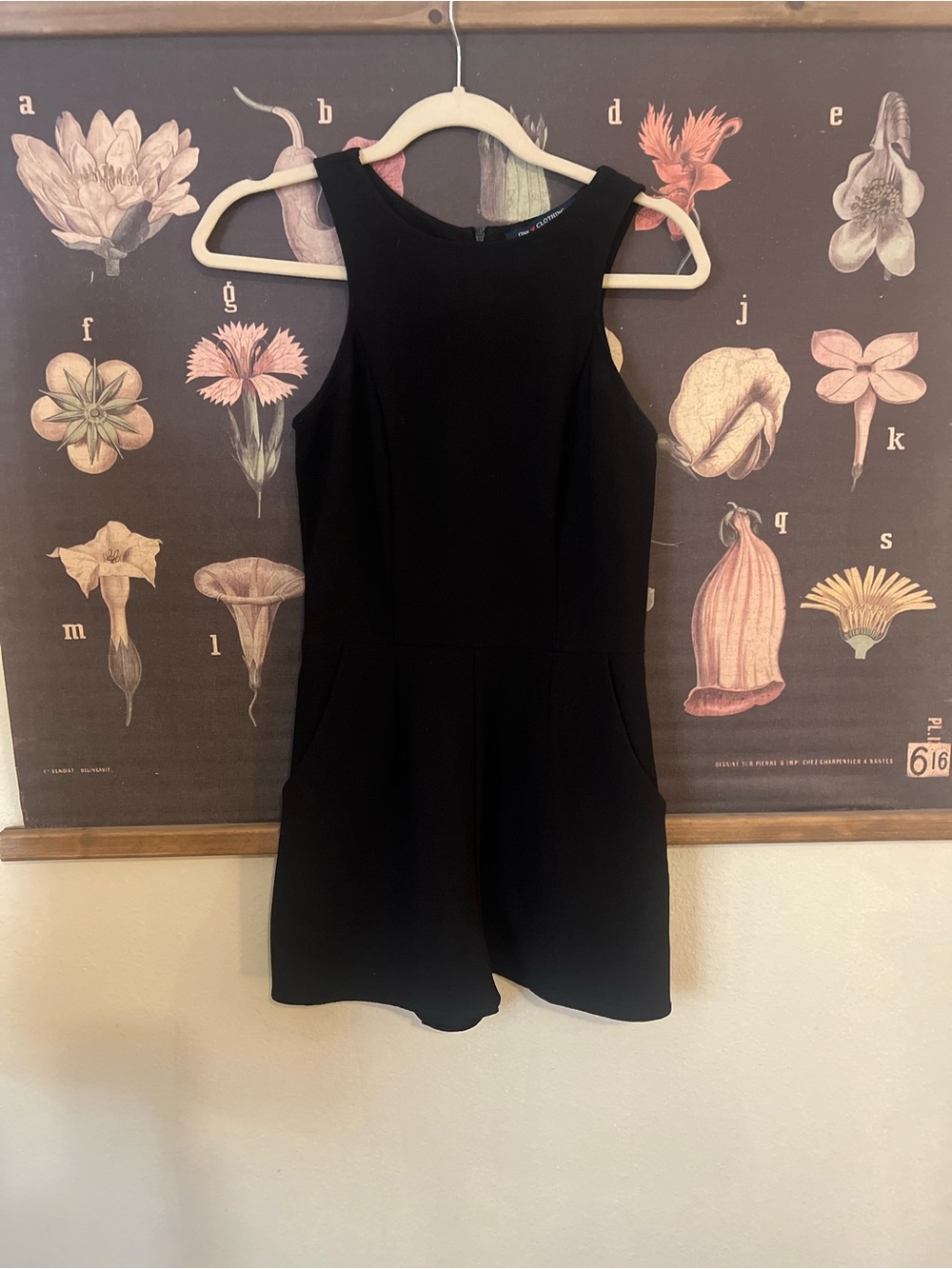 One Clothing LA Black Pocketed Romper